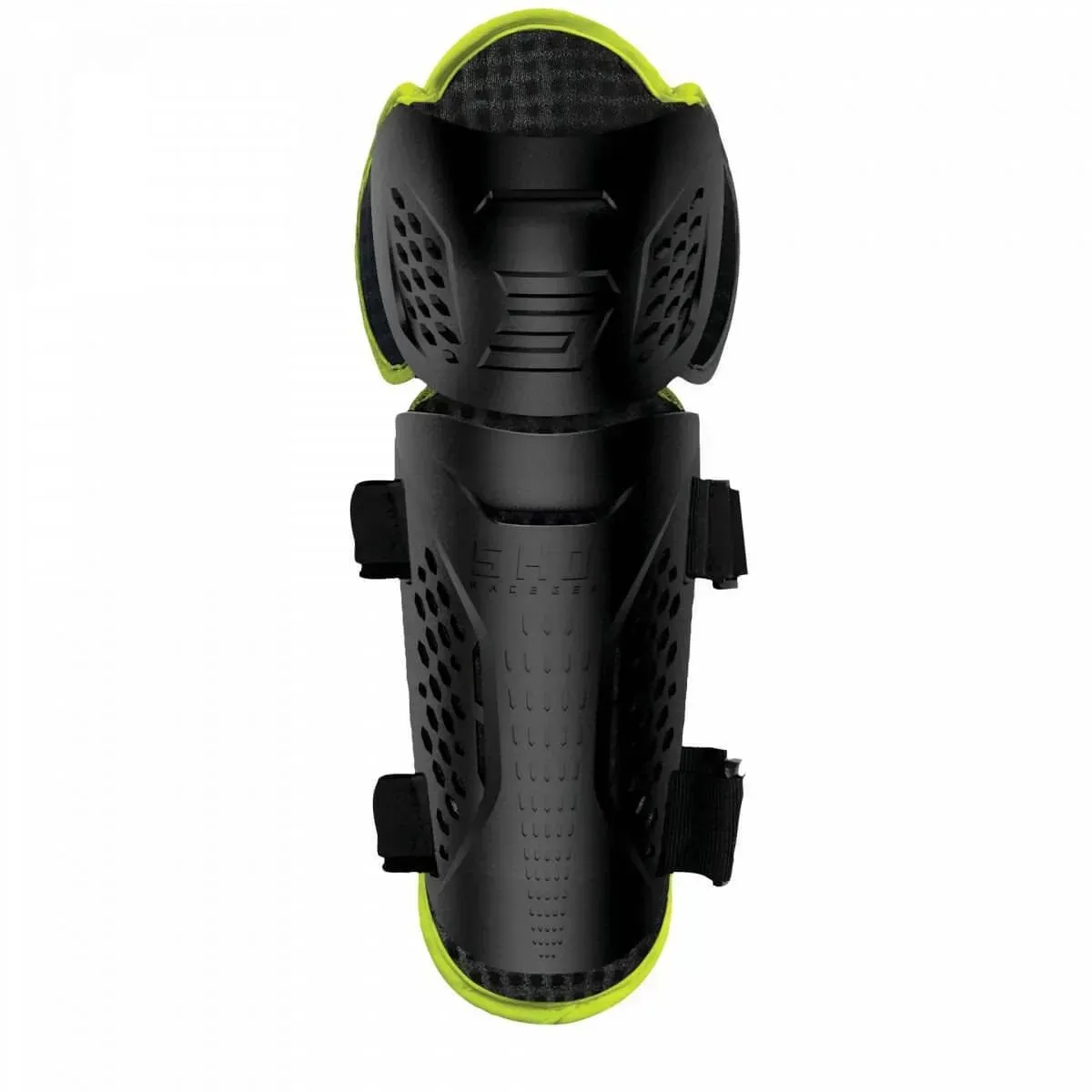 Shot Optimal 2.0 Knee Guards Black/Neon Yellow